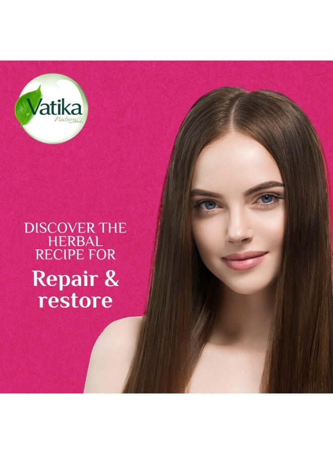 Vatika Naturals Repair And Restore Conditioner - Enriched With Egg And Honey - For Damaged Hair And Split-Ends - 400ML - Image 2